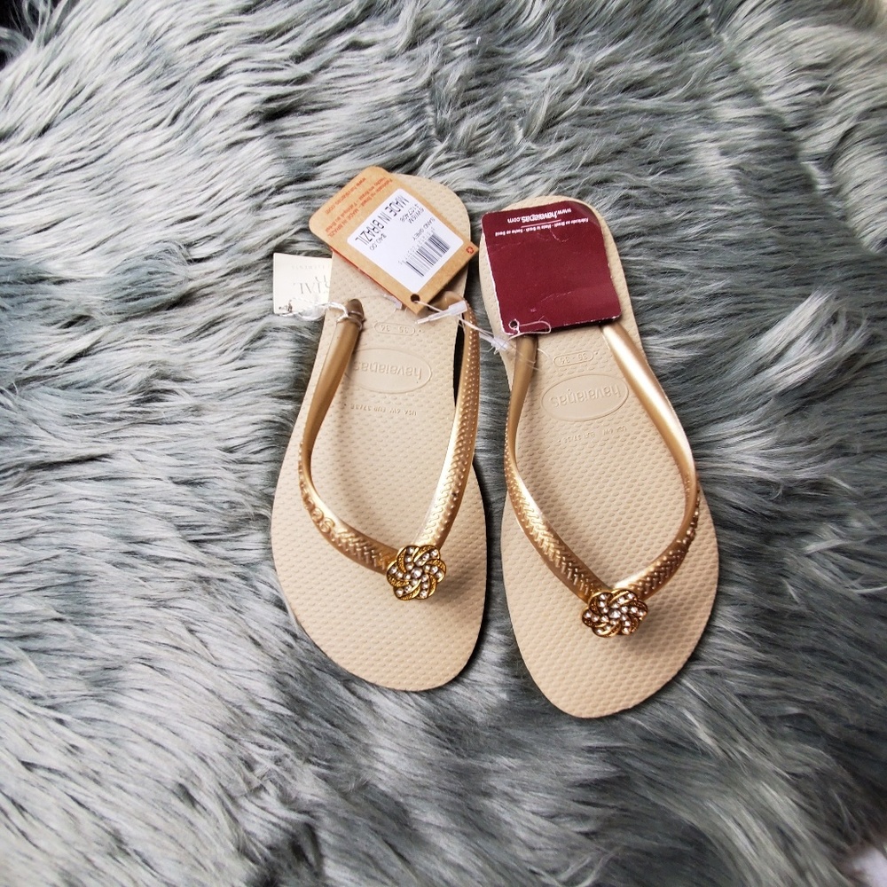 Havaianas flip flops size 6